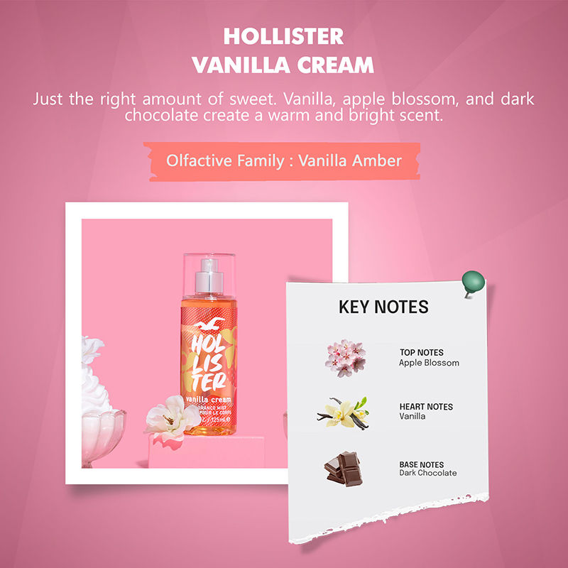 Vanilla Cream Fragrance Mist