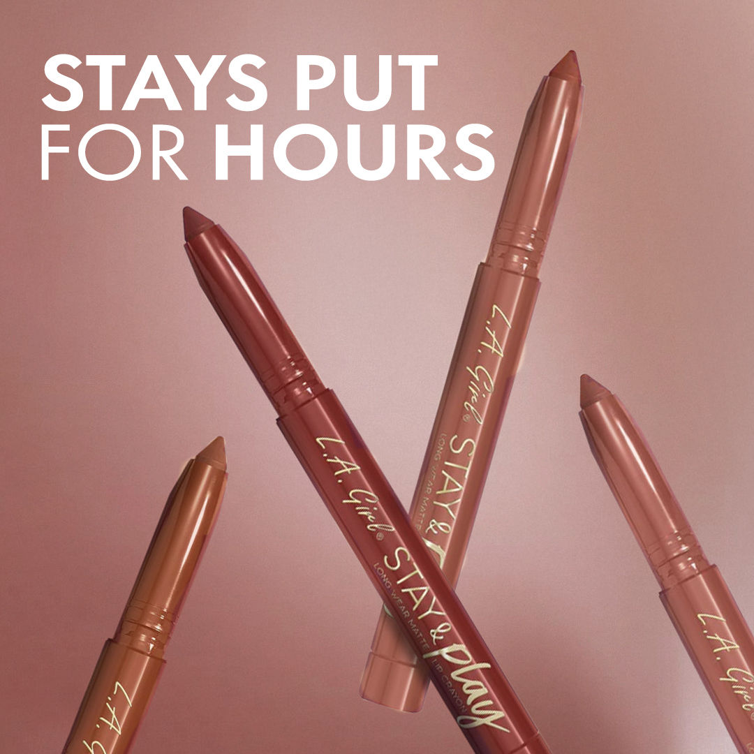 Stay & Play Matte Lip Crayon