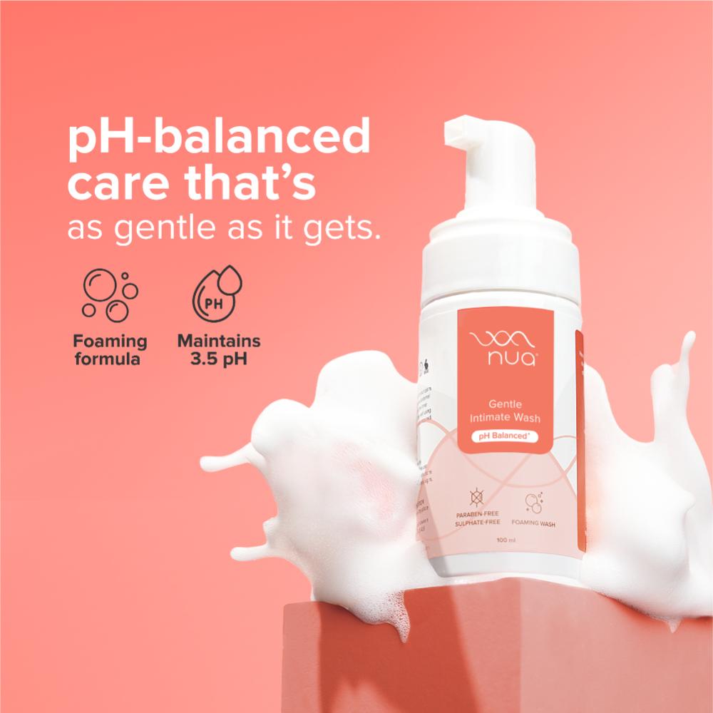 Foaming Intimate Wash with Aloe Vera + Lactic Acid