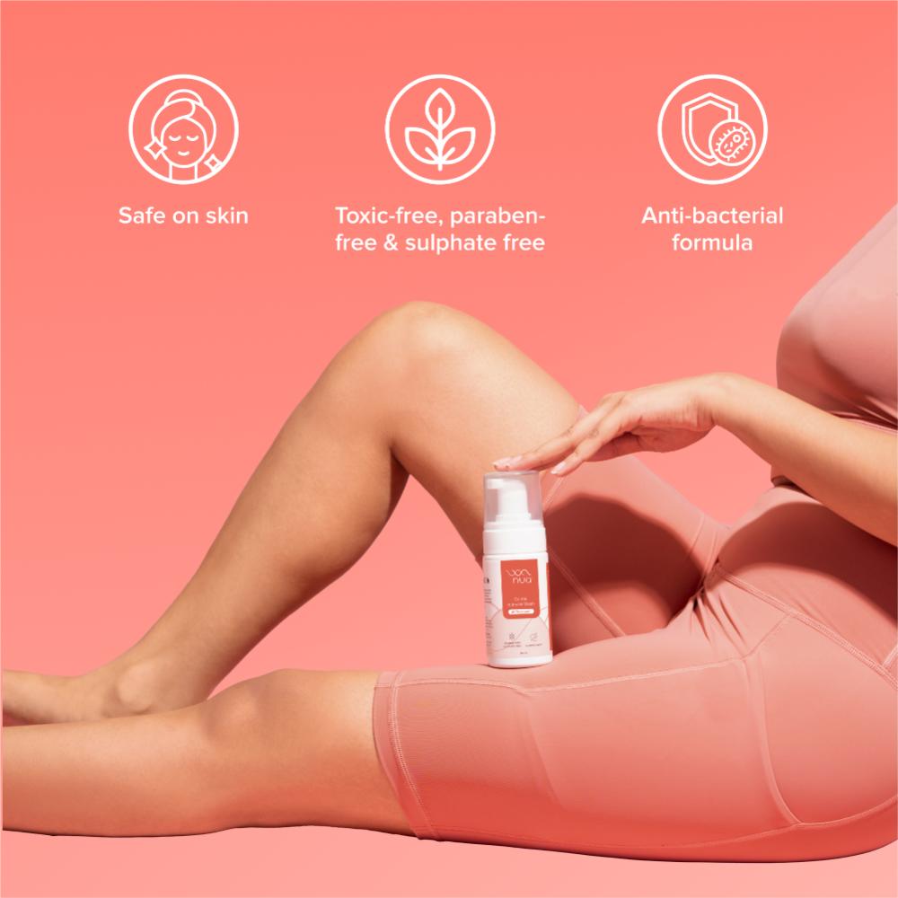 Foaming Intimate Wash with Aloe Vera + Lactic Acid