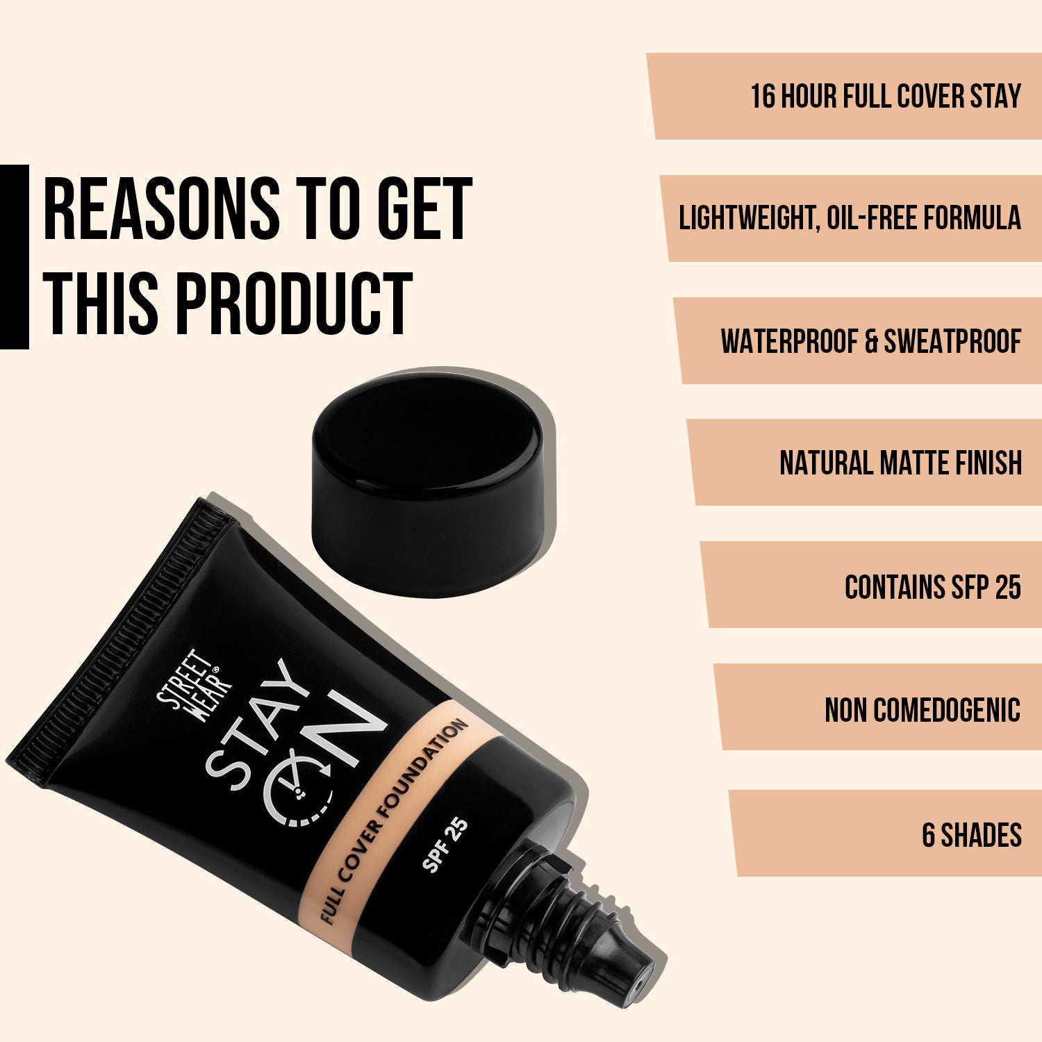 Stay On Full Cover Foundation