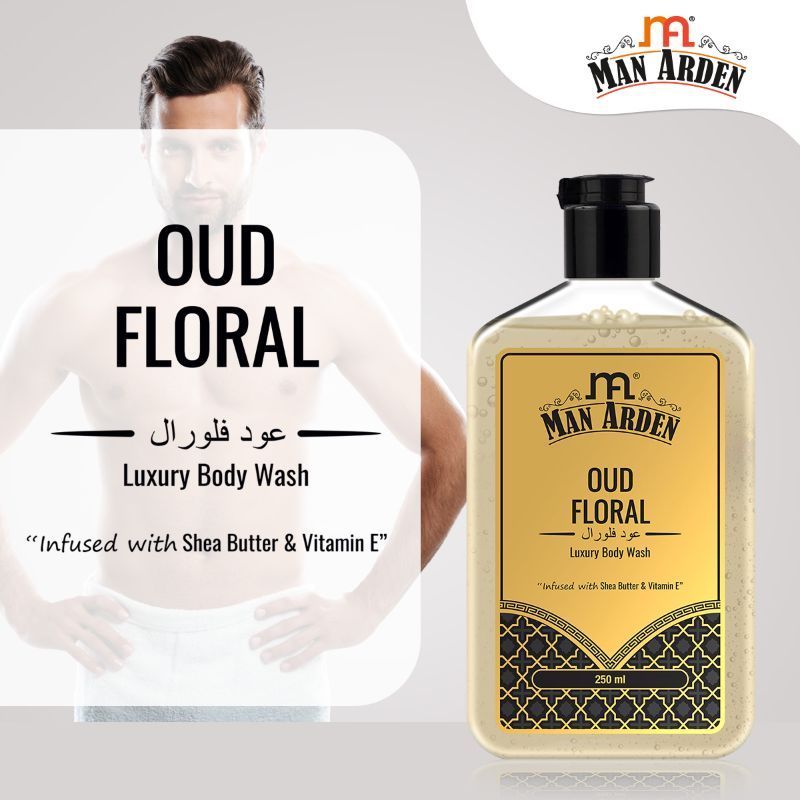 Oud Floral Luxury Body Wash Infused With Shea Butter & Vitamin E
