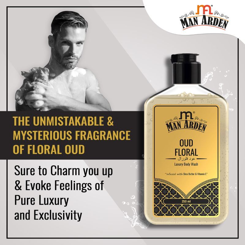 Oud Floral Luxury Body Wash Infused With Shea Butter & Vitamin E
