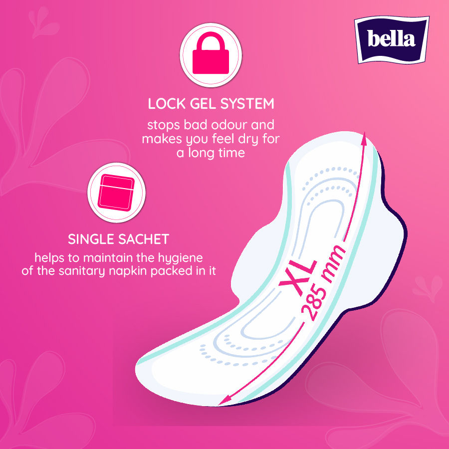 Ultra Thin Drai Sanitary Pads, Fast Absorbing, Breathable & Suitable For Heavy Flow (26 Pcs)