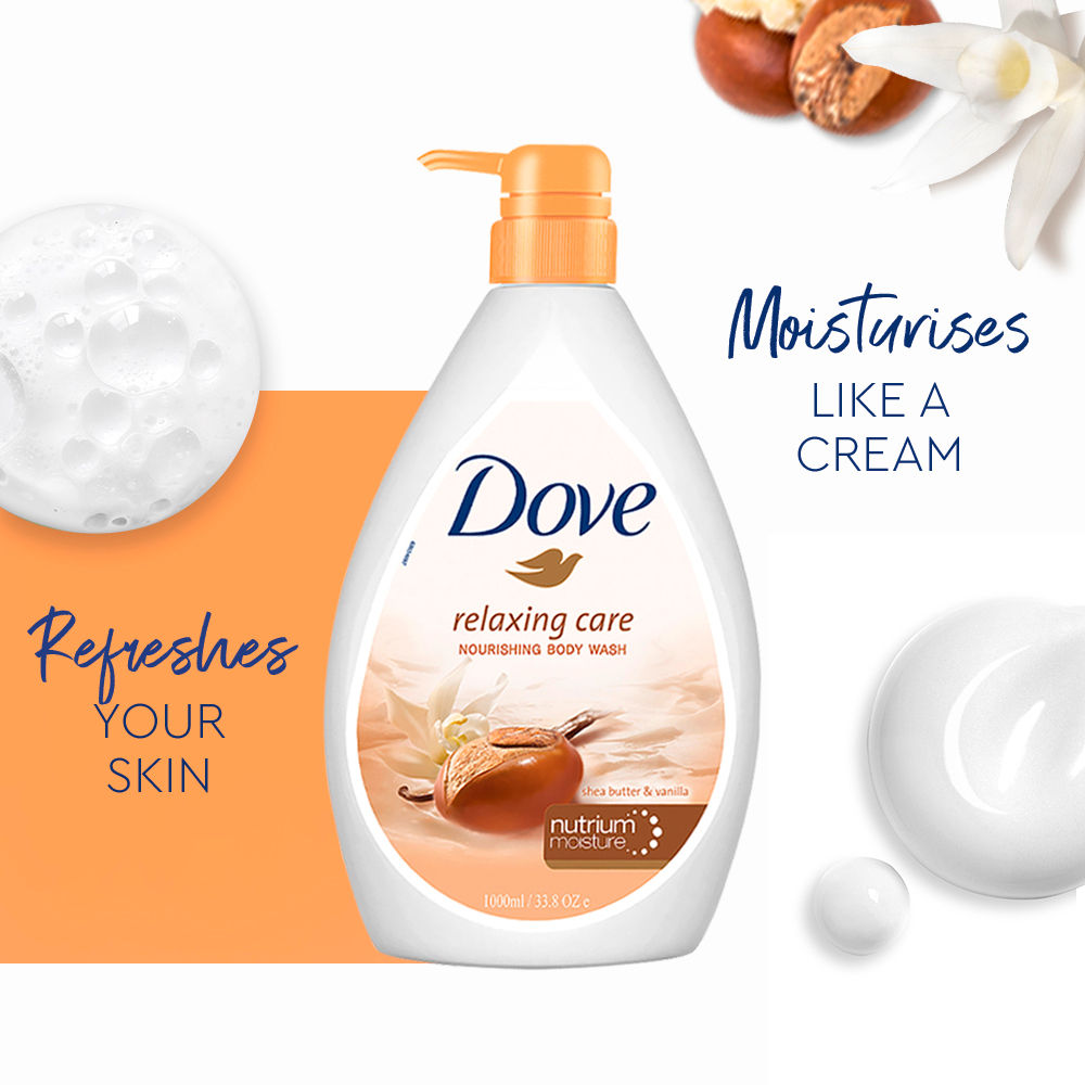 Body Wash - Relaxing Care Shea Butter & Vanilla Nourishing