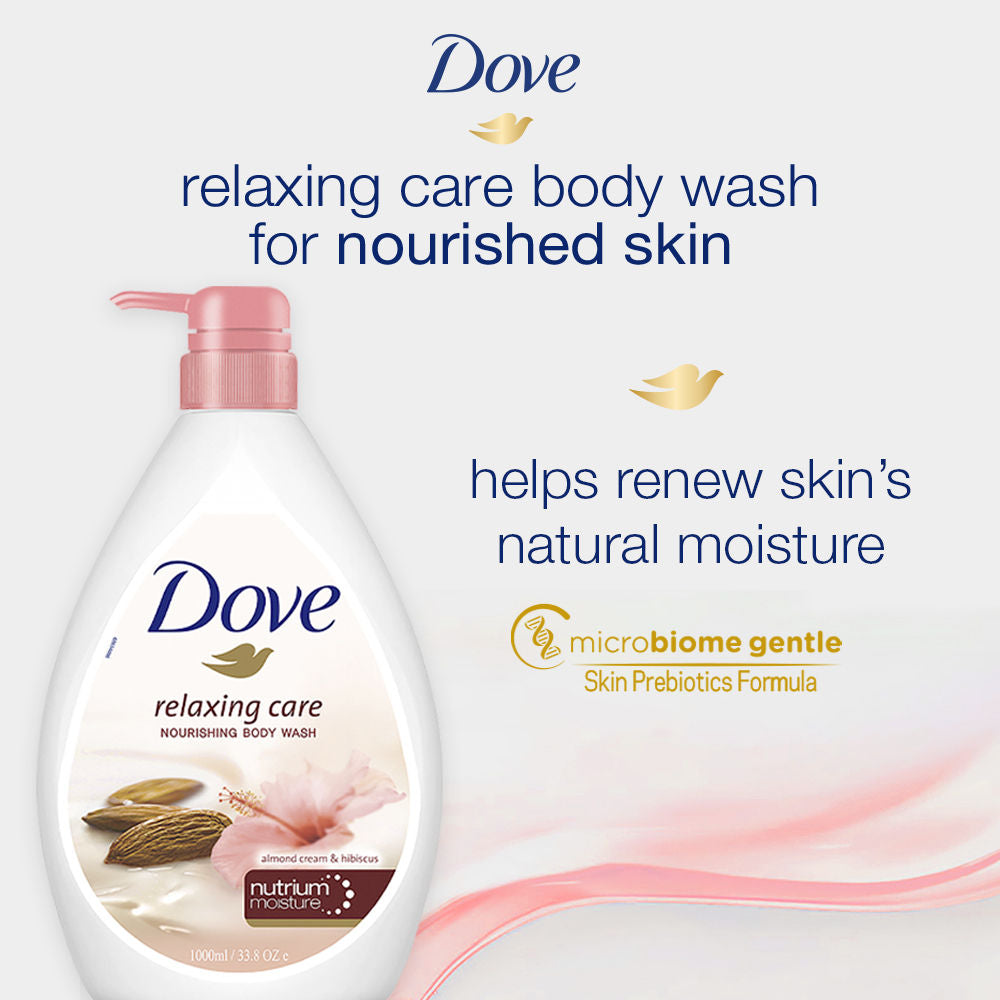 Body Wash - Relaxing Care Almond Cream & Hibiscus Nourishing