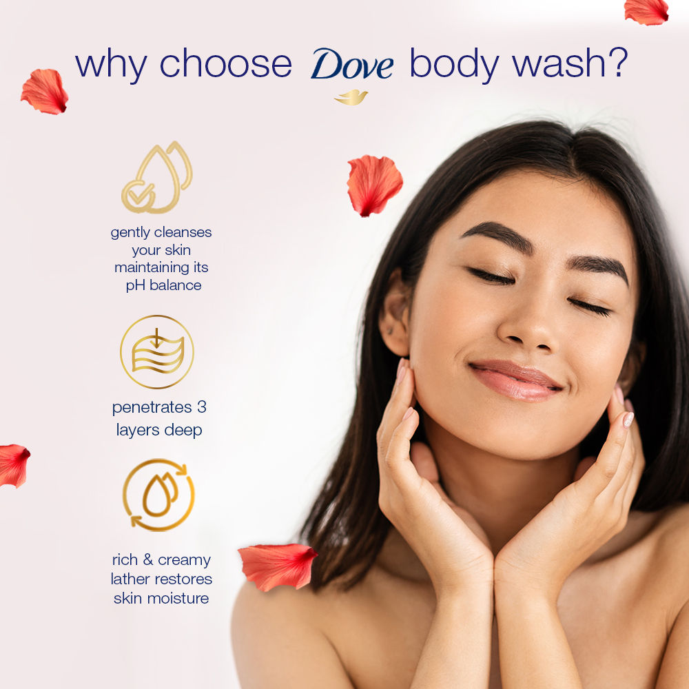 Body Wash - Relaxing Care Almond Cream & Hibiscus Nourishing
