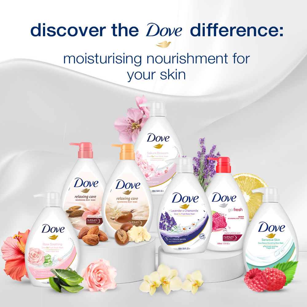 Body Wash - Relaxing Care Almond Cream & Hibiscus Nourishing