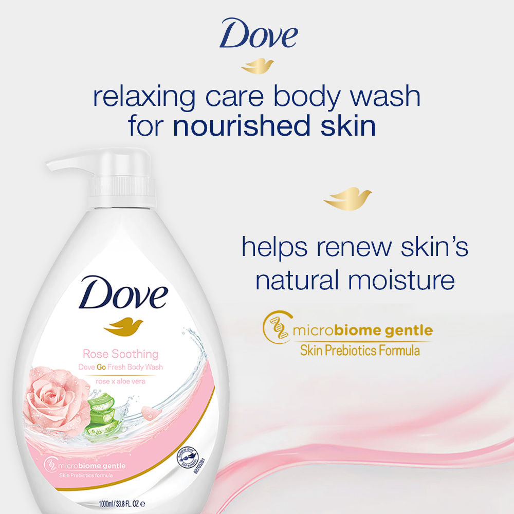 Body Wash- Soothing Rose & Aloe Vera Body