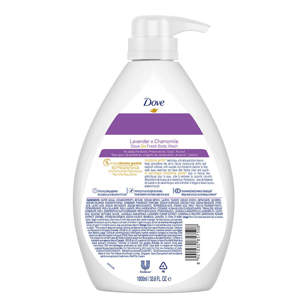Body Wash - Lavender & Chamomile Go Fresh