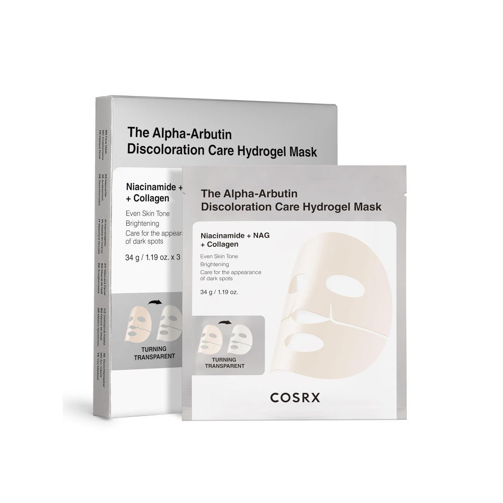 The Alpha-Arbutin Discoloration Care Hydrogel Mask