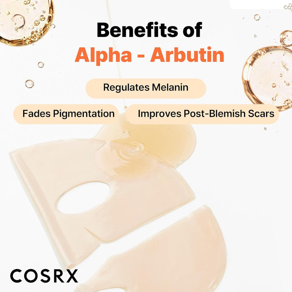 The Alpha-Arbutin Discoloration Care Hydrogel Mask