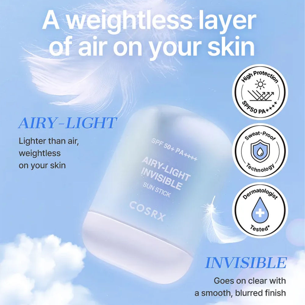 Airy-Light Invisible Sun Stick SPF 50+ PA++++