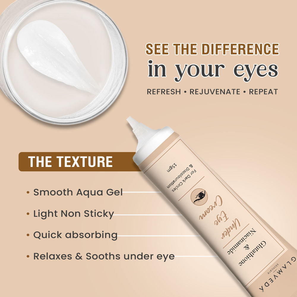 Glutathione & Niacinamide Under Eye Cream