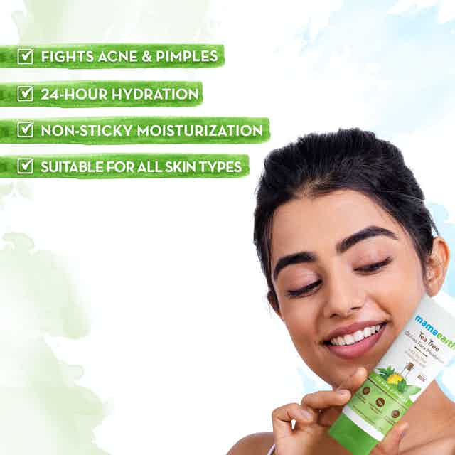 Tea Tree Oil-Free Moisturizer For Face For Oily Skin With Tea Tree & Salicylic Acid