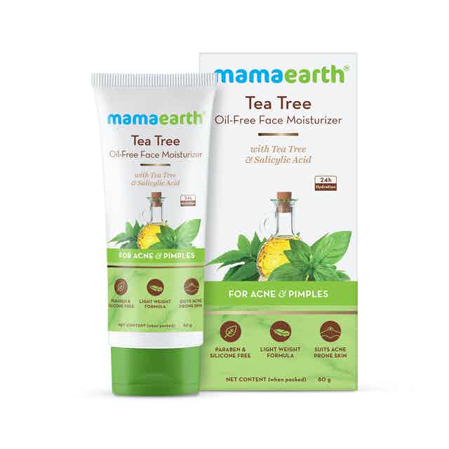 Tea Tree Oil-Free Moisturizer For Face For Oily Skin With Tea Tree & Salicylic Acid