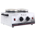 Wax Heater With Temprature Control And Double Pot For Salon & Home Use
