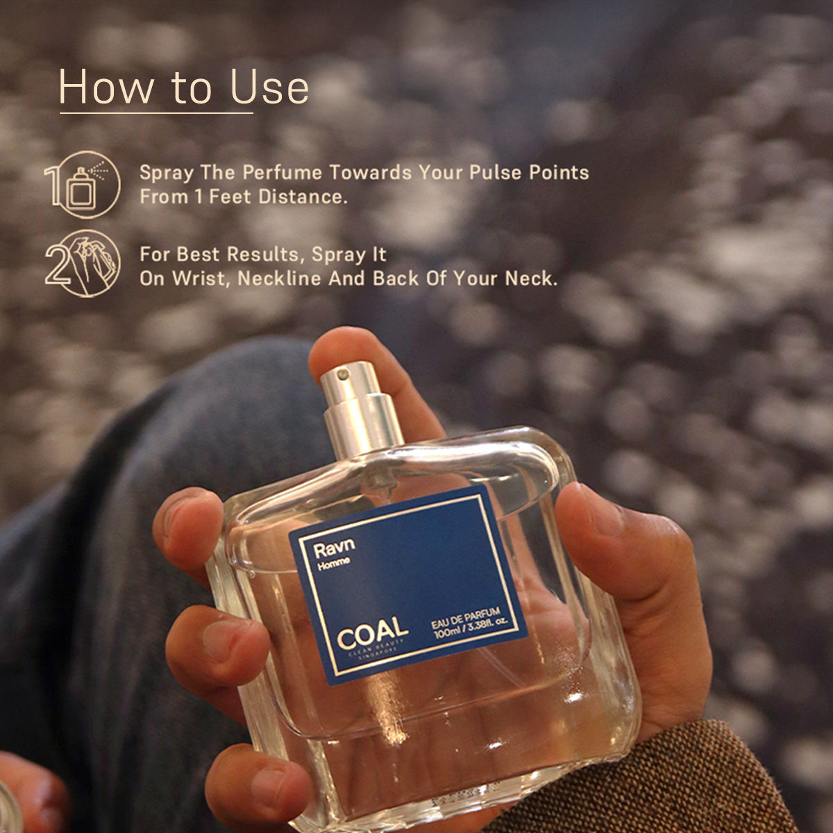 Ravn Eau De Parfum With Whiskey And Oudh Notes For Strong, Confident Men