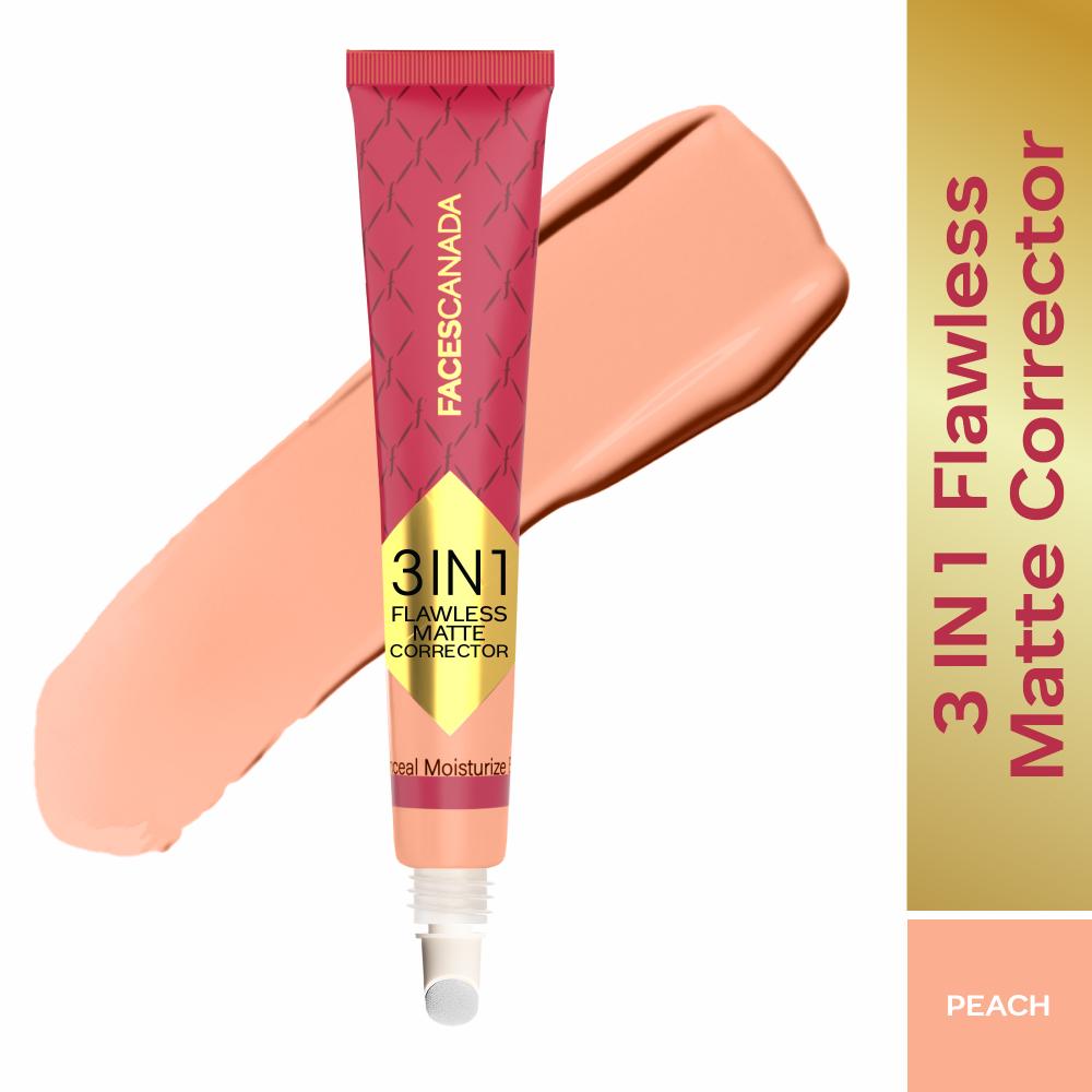 3 in 1 Flawless Matte Corrector - Peach