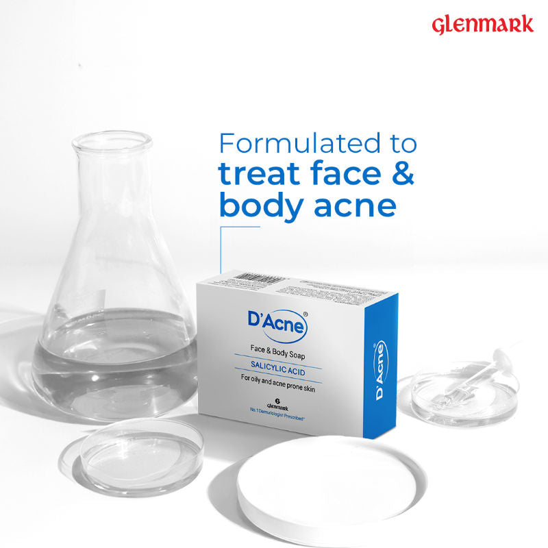 Body & Face Soap for Acne-Prone and Oily Skin, Visible Acne Reduction in 10 Days