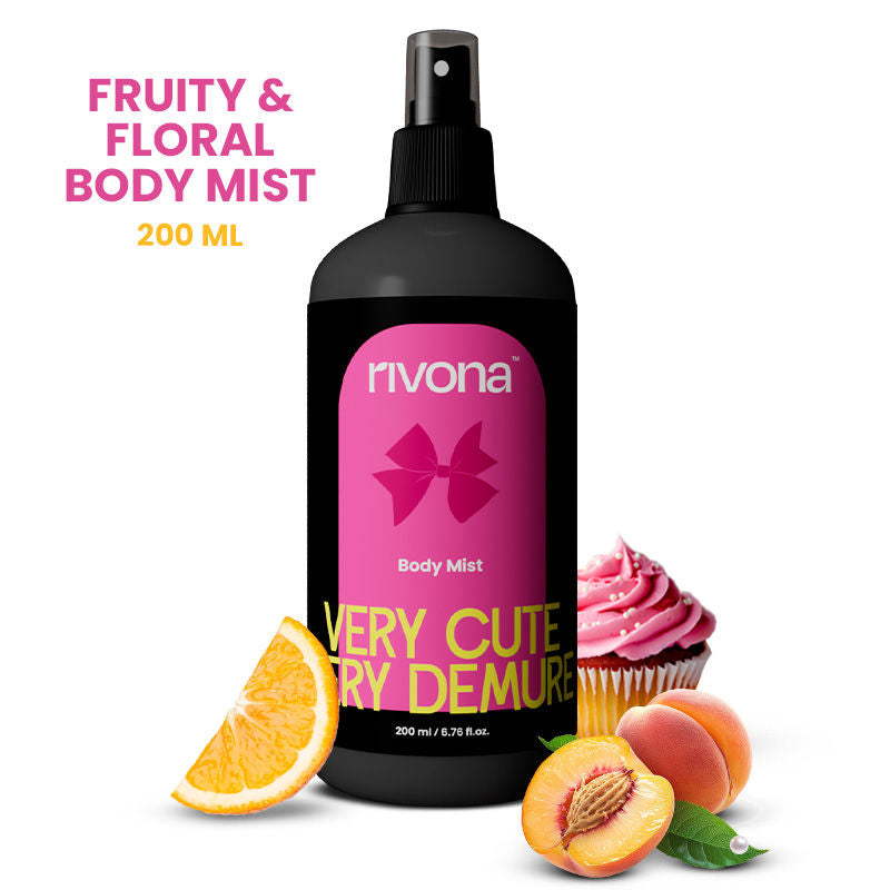 Very Cute, Very Demure Floral & Fruity Perfume Body Mist For Long Lasting Fragrance