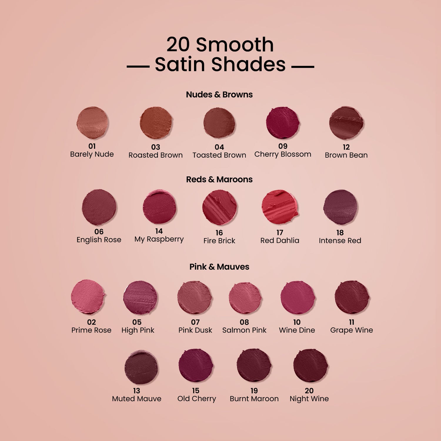 Satin Comfort Smooth Glide, Highly Pigmented , Ultra Hydrating Lipstick