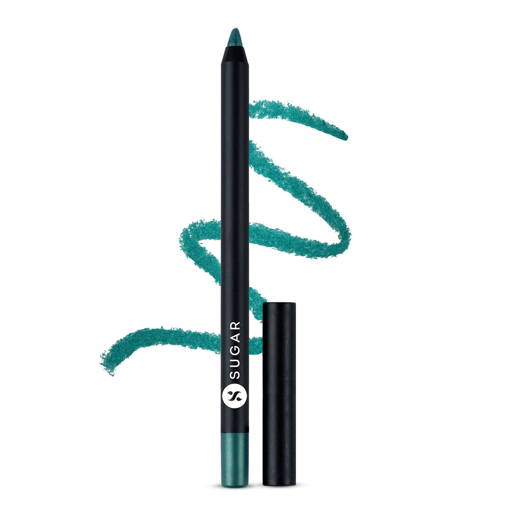 Stroke Of Genius Heavy Duty Kohl With Free Sharpener - 01 Back To Black - 08 Emerald Elixir