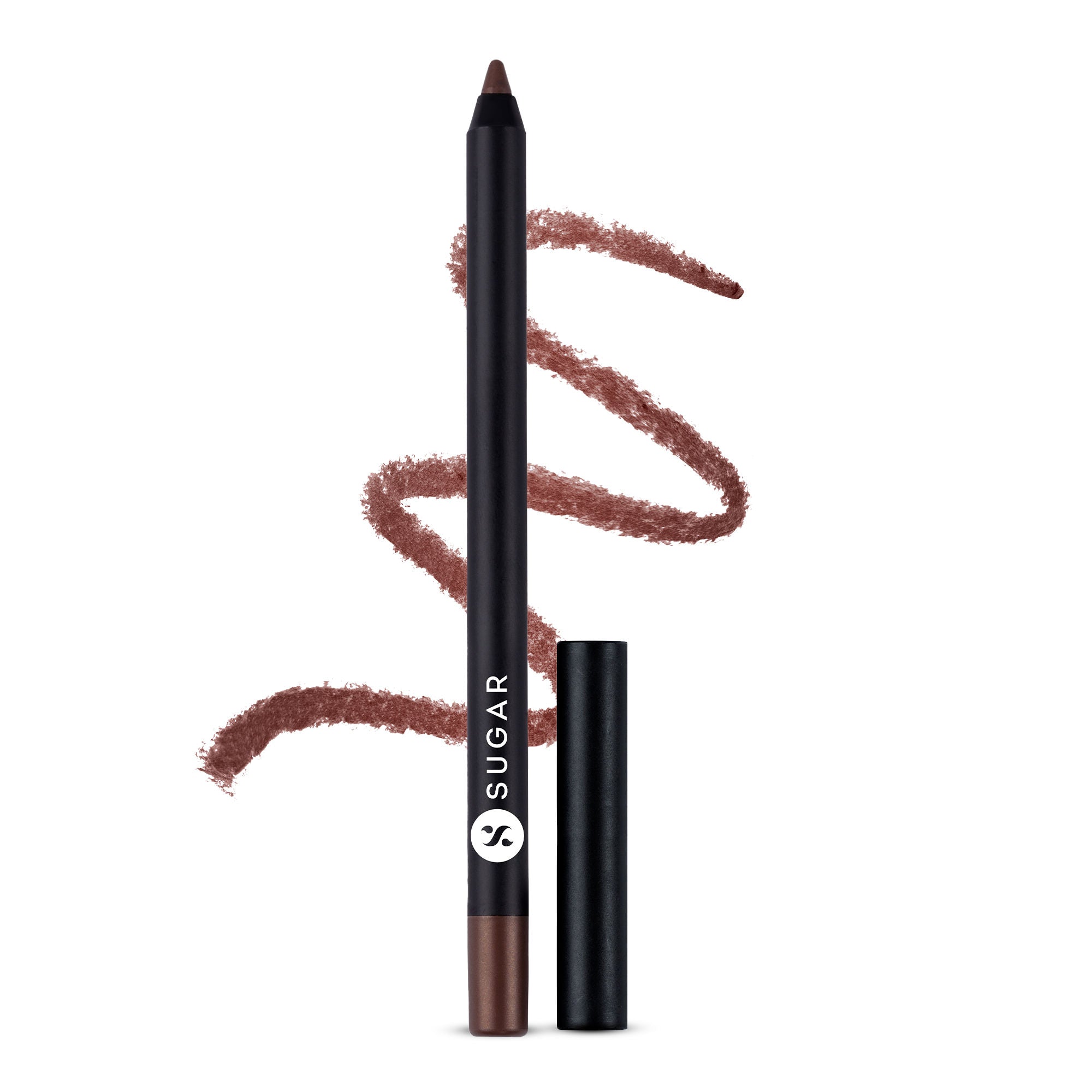 Stroke Of Genius Heavy Duty Kohl With Free Sharpener - 01 Back To Black - 11 Copper Charm