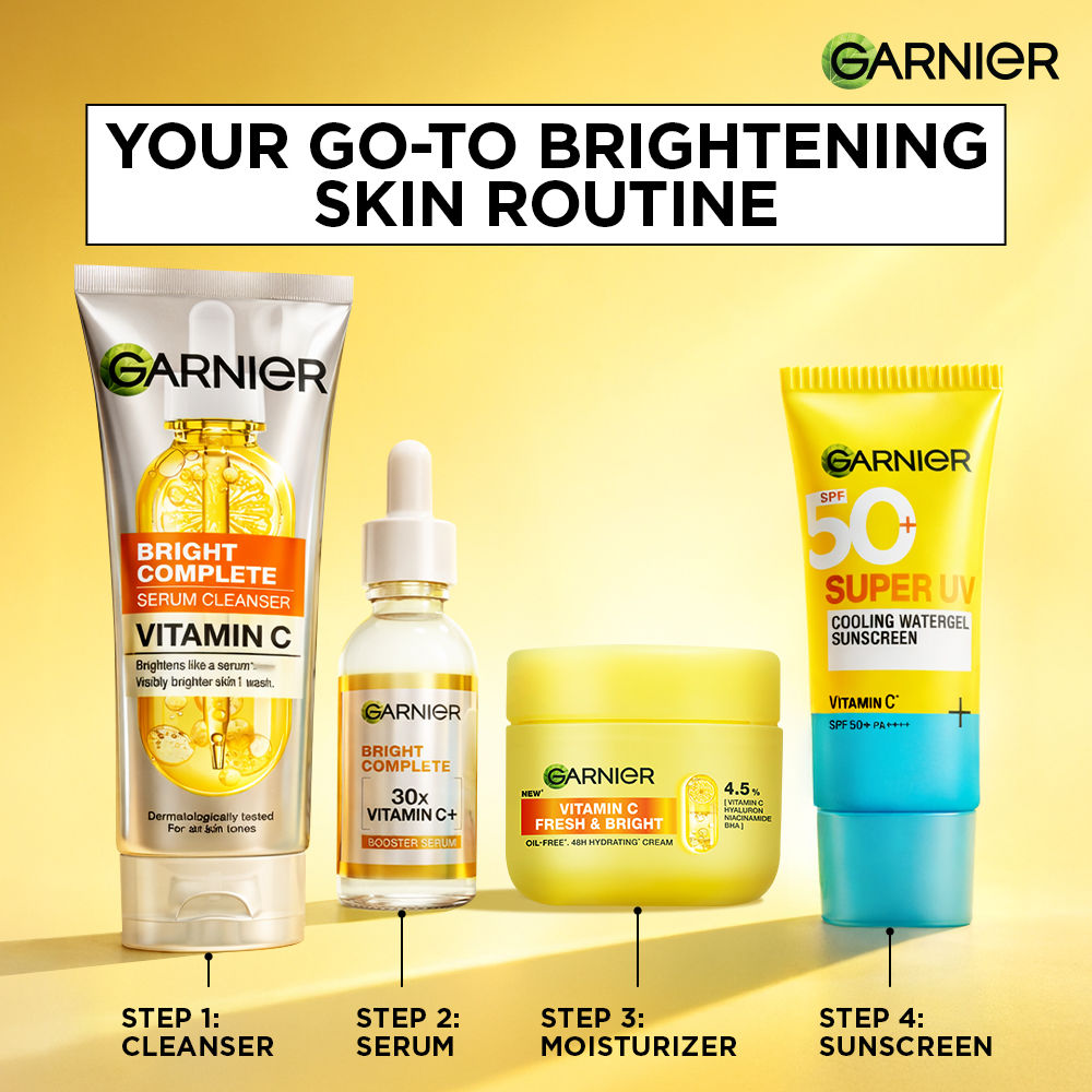 Fresh & Bright Vitamin C Sorbet Moisturizer, 4.5% Vit C, Hyaluronic Acid, Niacinamide