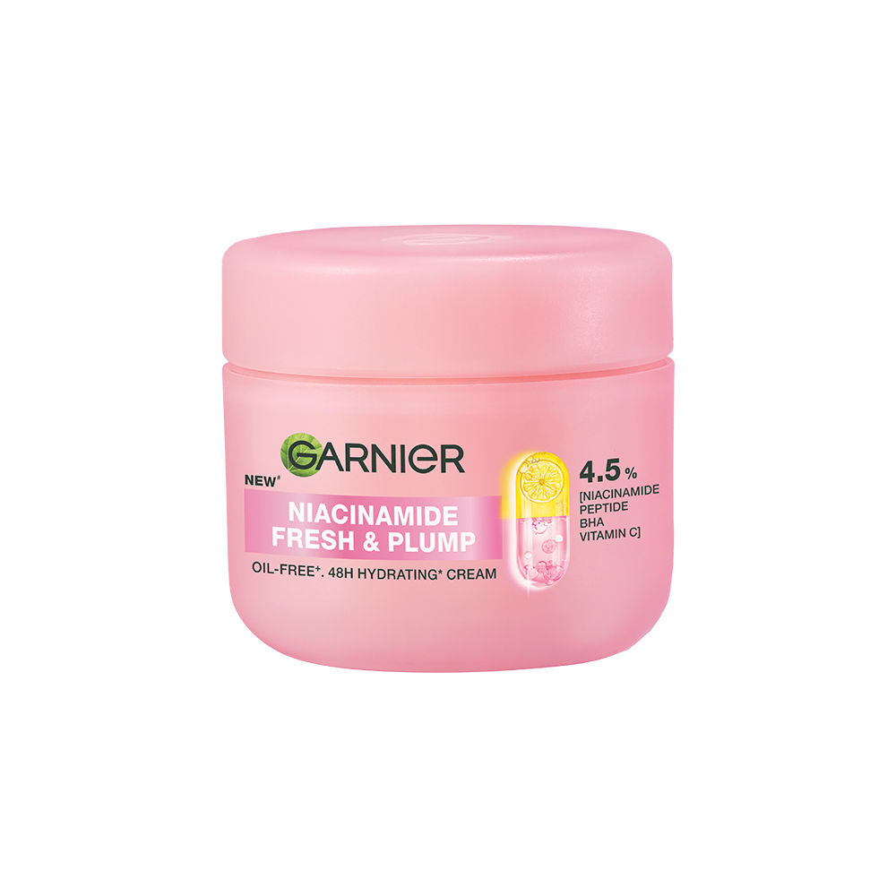 Fresh & Plump Niacinamide Sorbet Moisturizer, 4.5% Niacinamide Peptide BHA Vitamin C