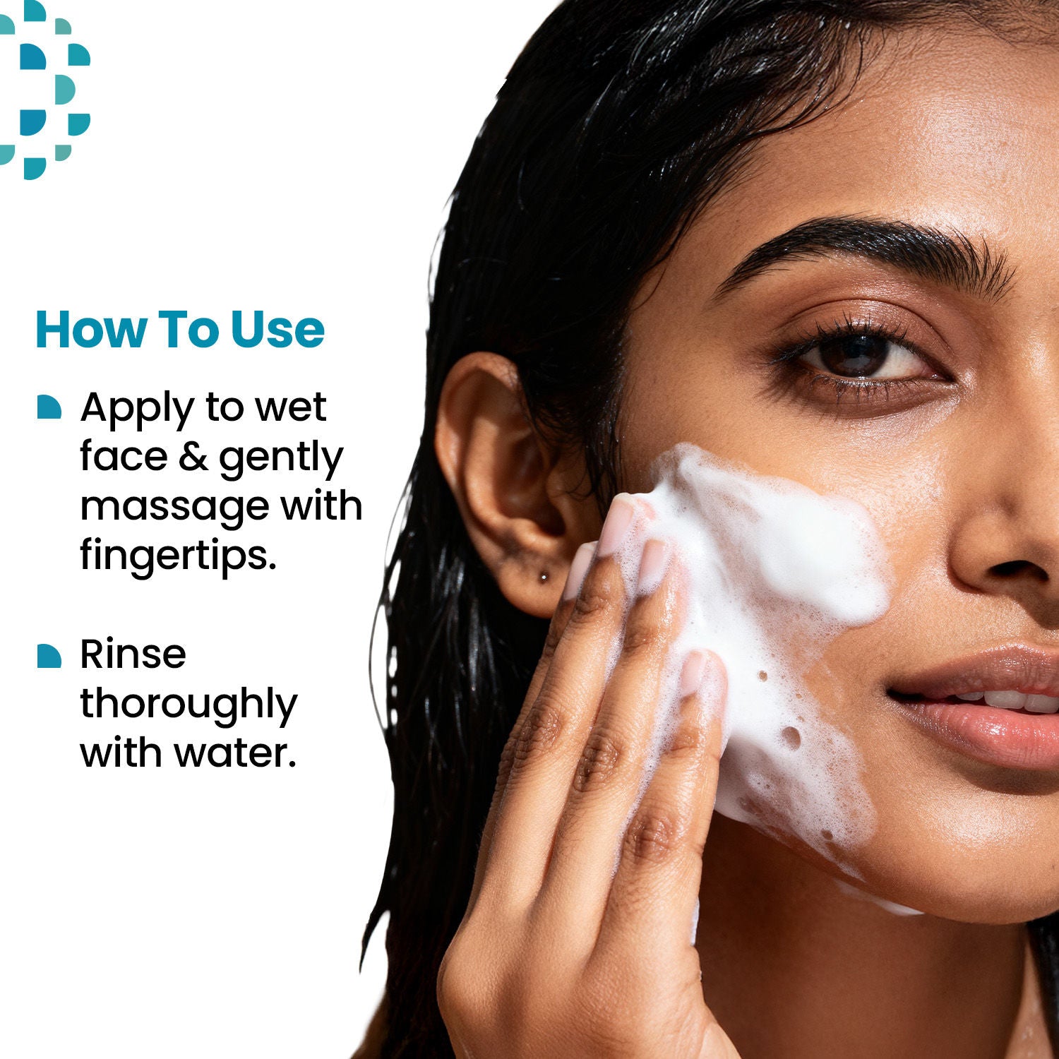 Brightening Beads Cleanser, with AHA, Vitamin B3 & E for All Skin Types