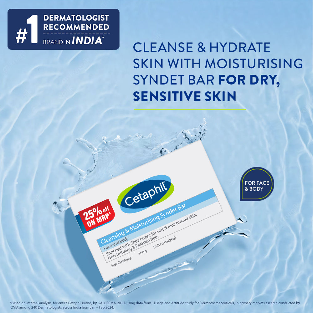 Cleansing Moisturizing Syndet Bar