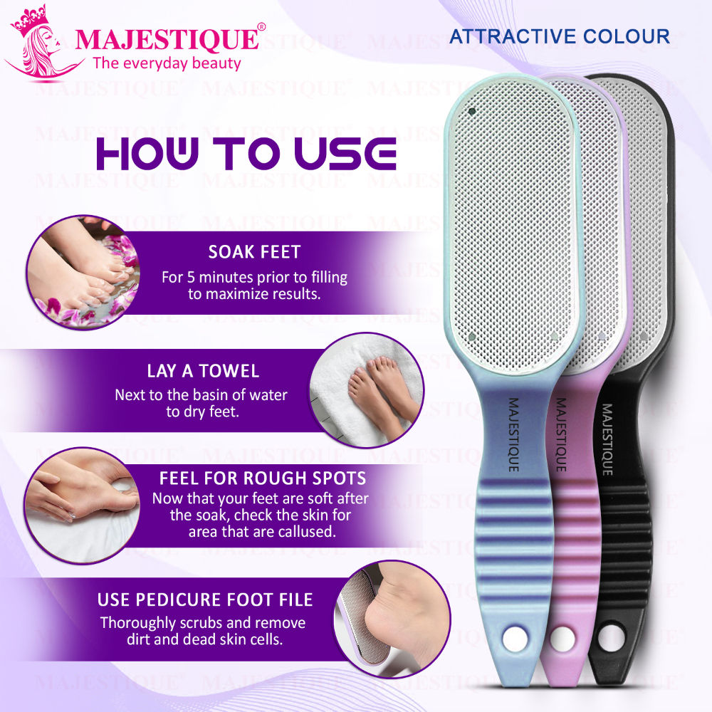 Curved Foot Scrubber and Pedicure Tool
