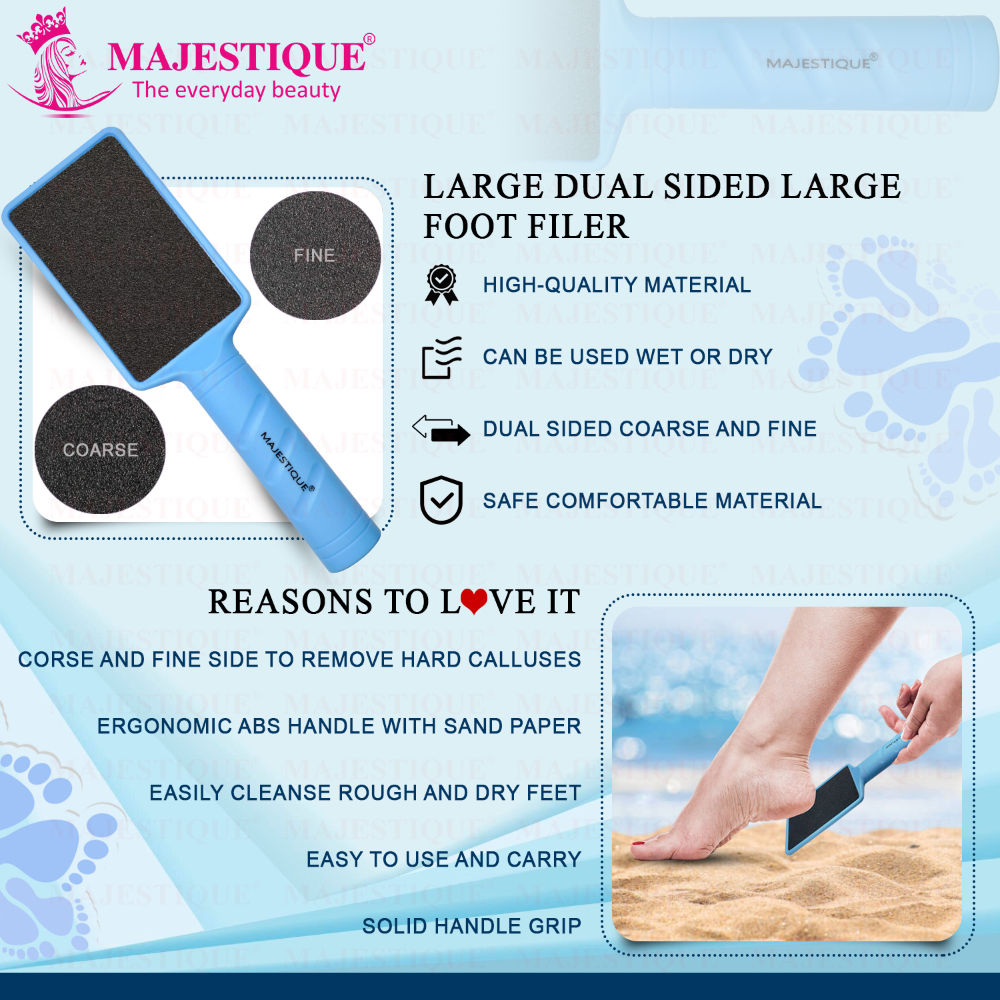 Dual Sided Large Foot Filer and Pedicure Tool