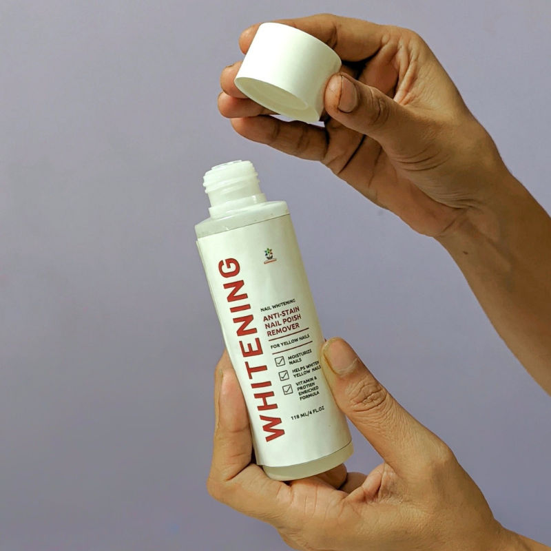 Whitening Nail Polish Remover