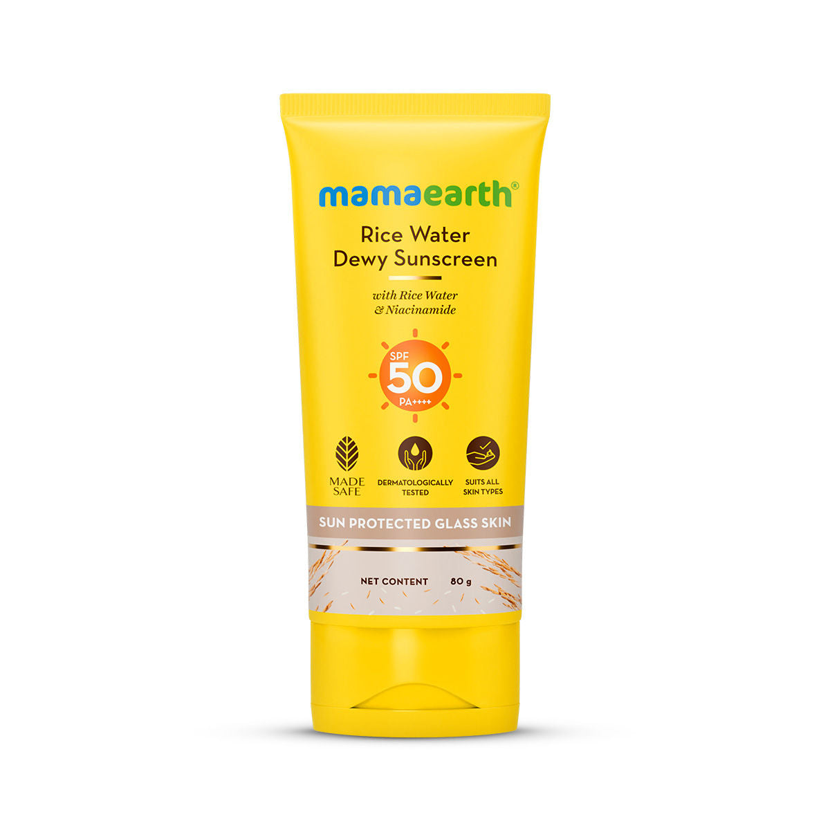 Rice Water Dewy Sunscreen SPF 50 for Tan Protection