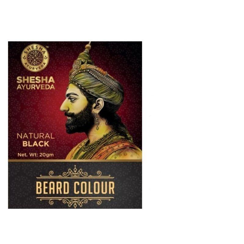 Beard Color For Men - Natural Black