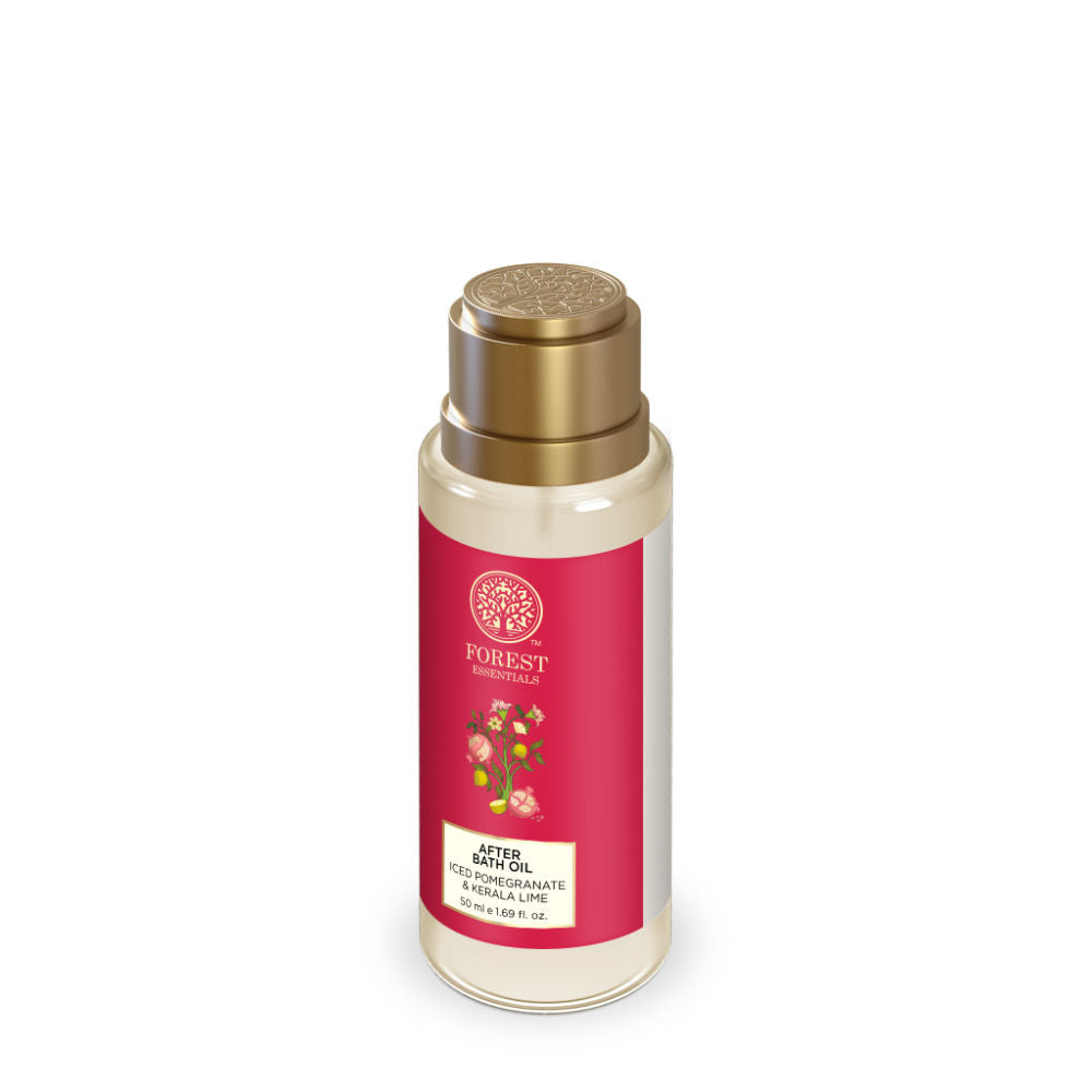 After Bath Oil Iced Pomegranate & Kerala Lime Ayurvedic Shower Oil