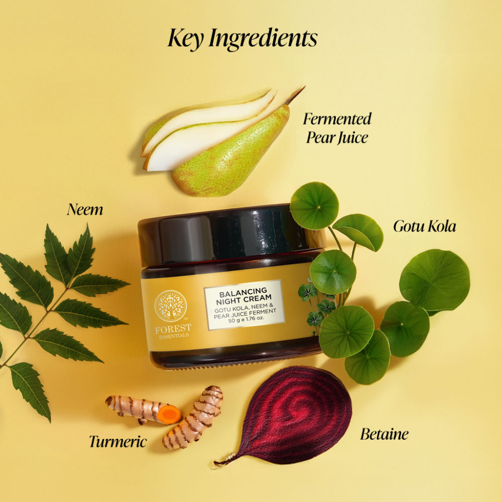 Gotu Kola Balancing Night Cream For Oily & Acne Prone Skin