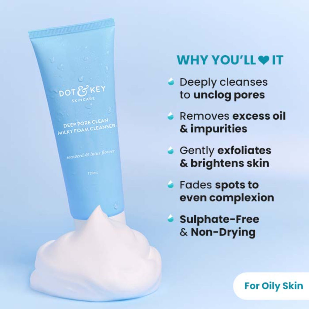 Deep Pore Clean Milky Foam Cleanser