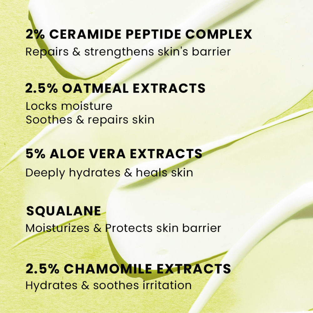 2% Ceramide-Peptide Complex Barrier Repair Moisturizer-Oily Skin Non-Comedogenic & Lightweight