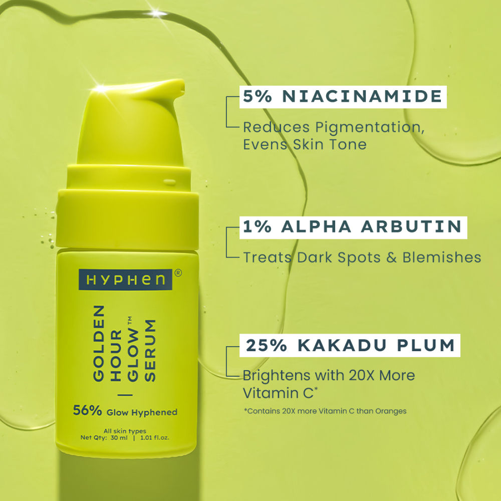 Golden Hour Glow Serum 56% Glow Hyphened All Skin Types