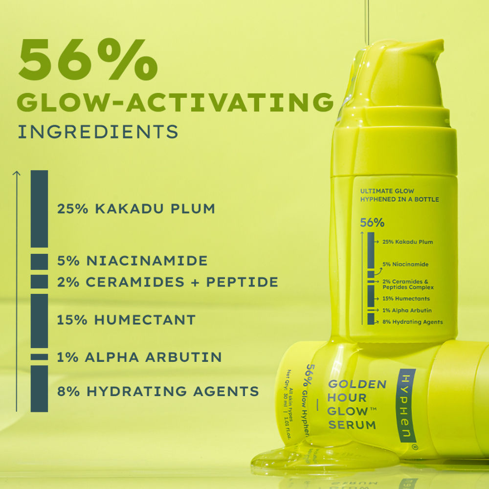 Golden Hour Glow Serum 56% Glow Hyphened All Skin Types