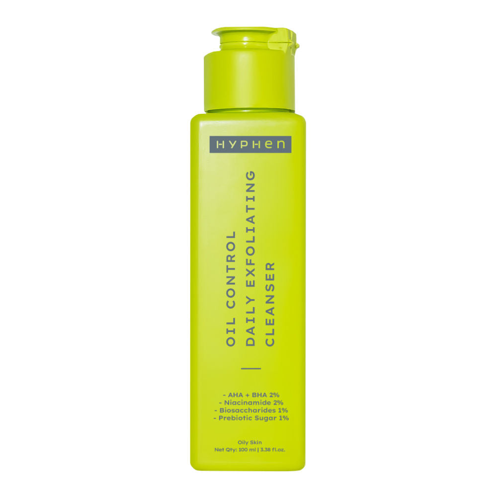 Oil Control Daily Exfoliating Cleanser 2% AHA + BHA Salicylic Acid Face Wash For Oily Skin & Acne