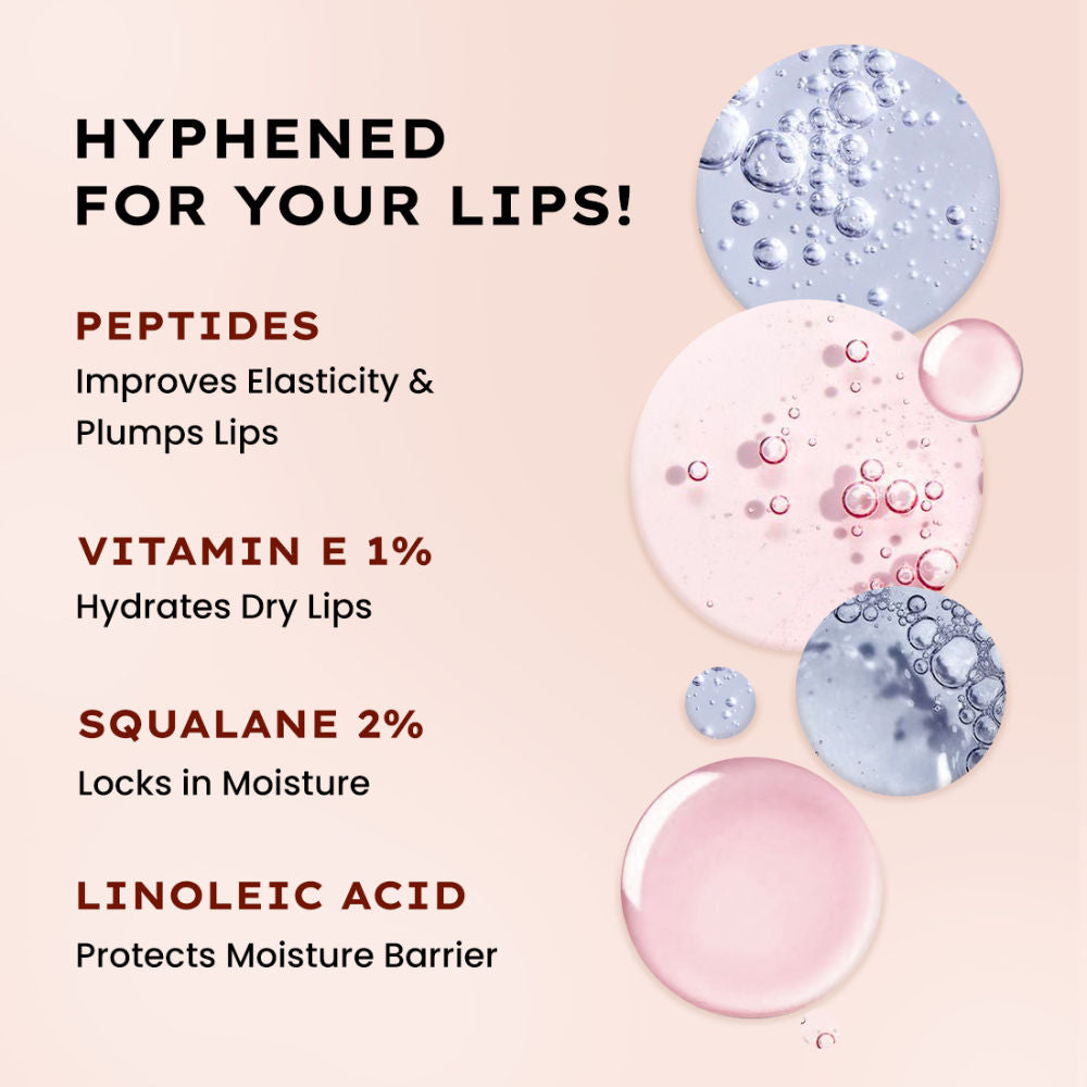 Tinted Lip Balm- Vintage, 1% Vit E, 2% Squalane & Peptides, Brightens, Moisturizes Dry Lips