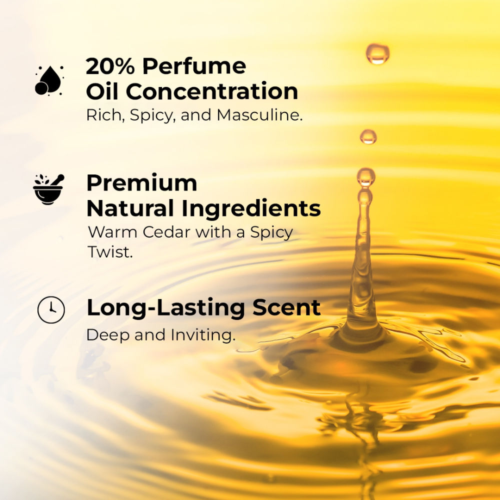 Cedar Spice Eau De Perfume for Men
