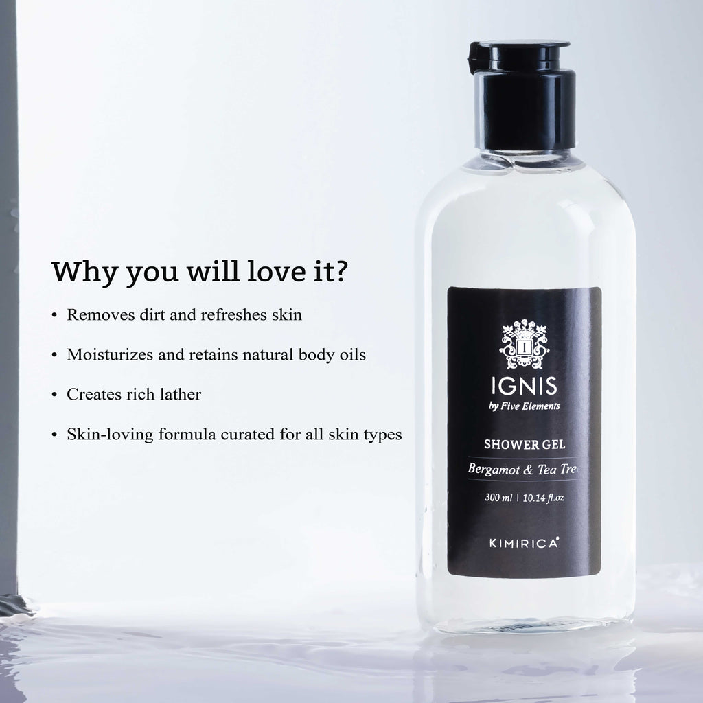 Ignis Bergamot & Tea Tree Shower Gel