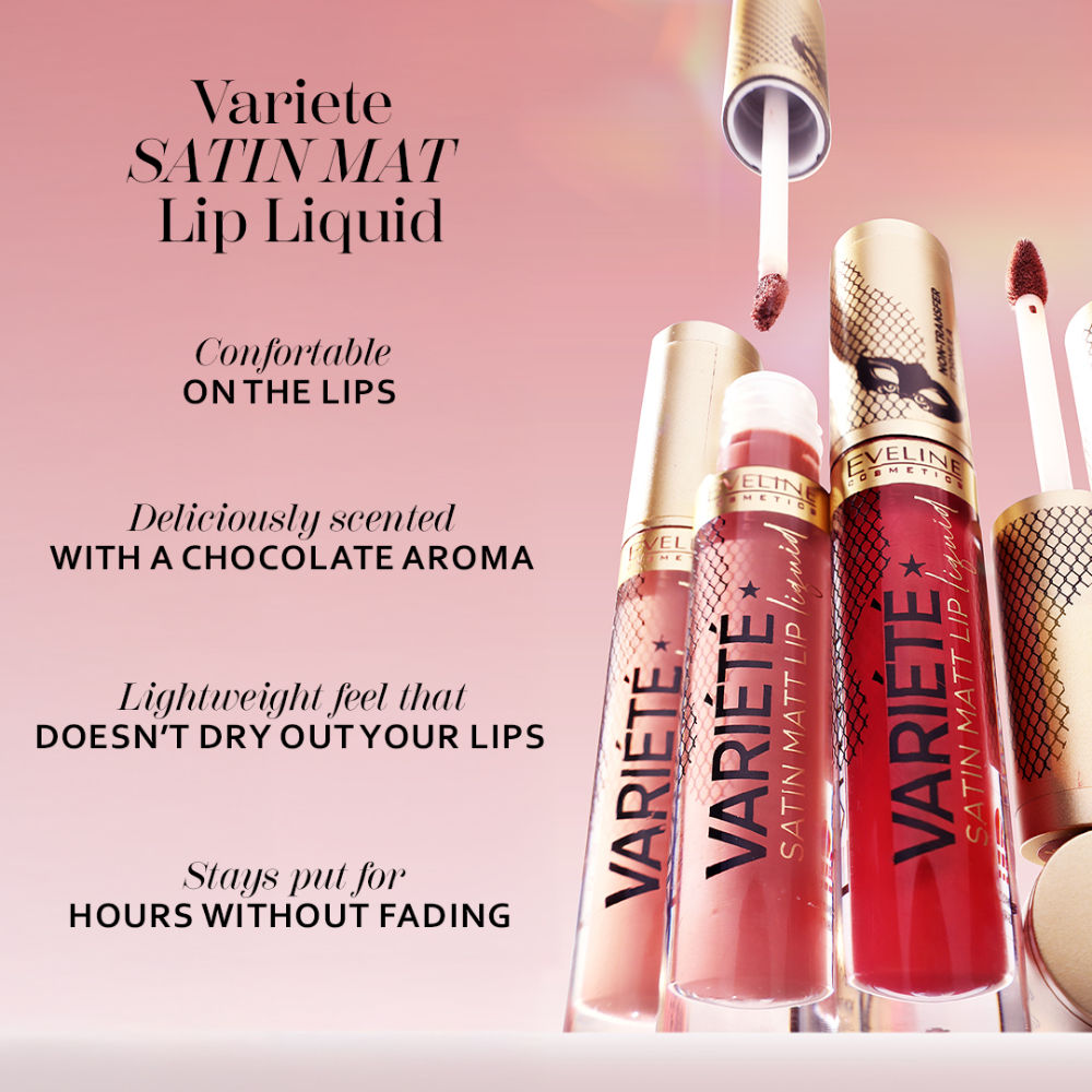 Variete Satin Matt Lip Liquid Lipstick