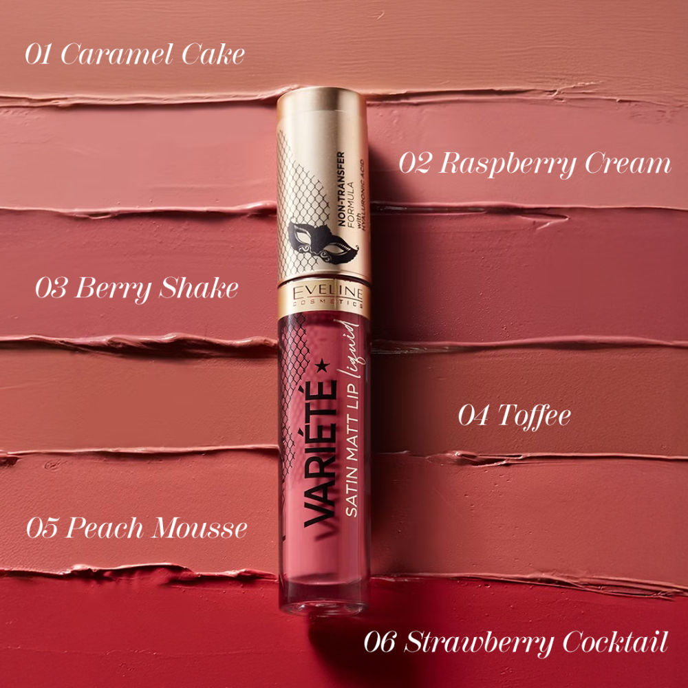 Variete Satin Matt Lip Liquid Lipstick