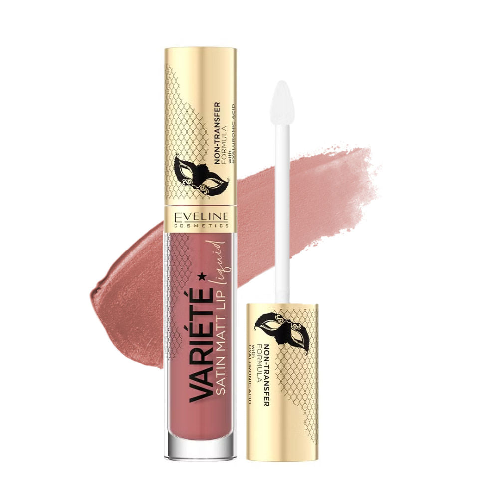 Variete Satin Matt Lip Liquid Lipstick - 04 Toffee